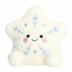 Aurora Festive Palm Pals Snowflake plush packaging designed for gifting