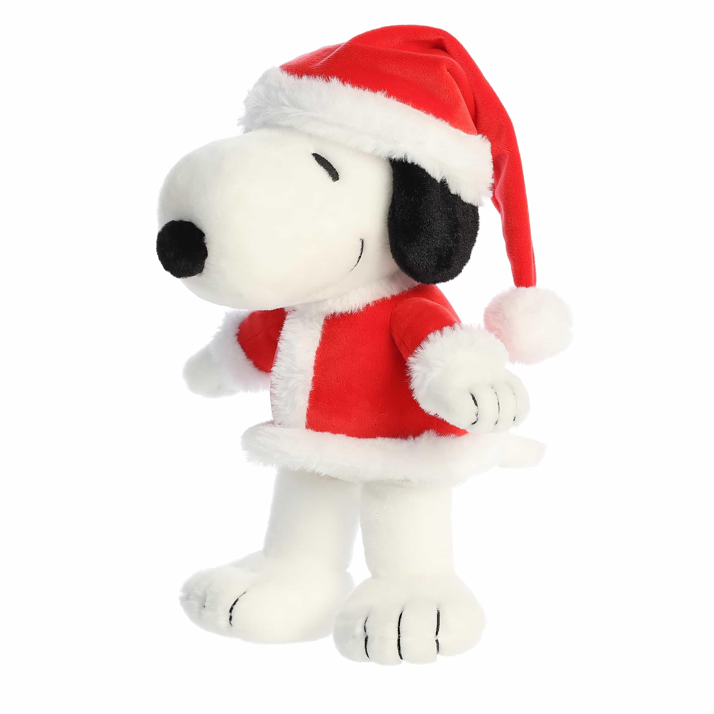 Aurora Festive Peanuts Santa Snoopy licensed character tribute.