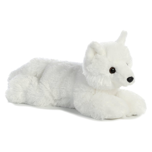 Aurora Flopsie Arctic Fox toy providing cuddly comfort for all ages