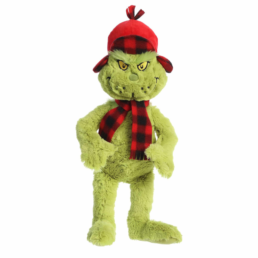 Aurora Wilderness Grinch plush, licensed product built for everyday play and companionship.