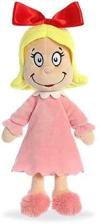 Aurora Grinch 18-inch plush with detailed embroidery and durable stitching