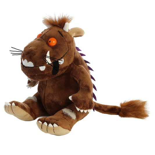 Aurora Gruffalo plush close-up highlights soft fabric and detailed features.