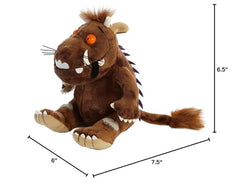 Aurora Gruffalo plush packaging image suggests ideal gift for ages 3 and up.