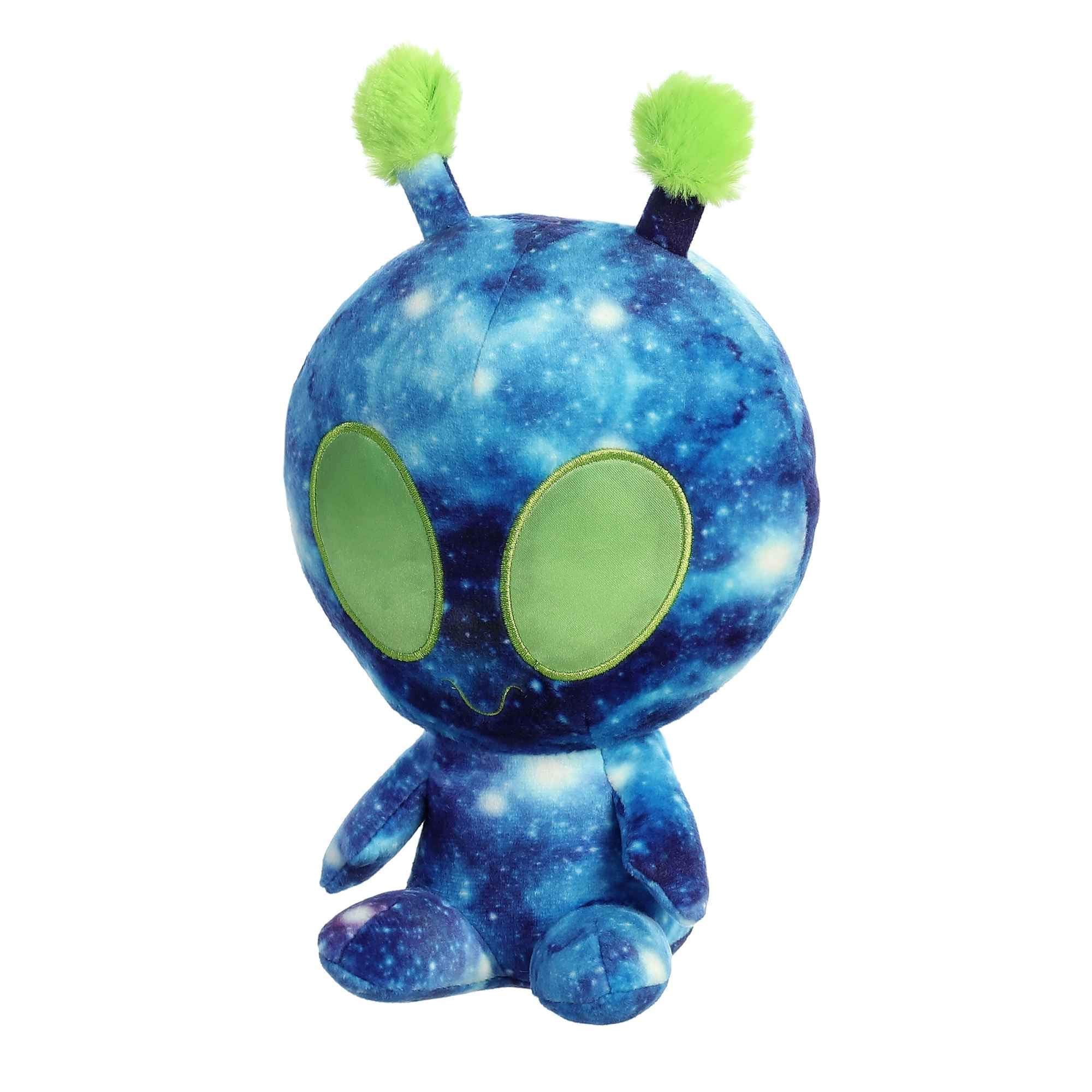 Compact 8 inch Aurora Nebula plush sized for shelf display