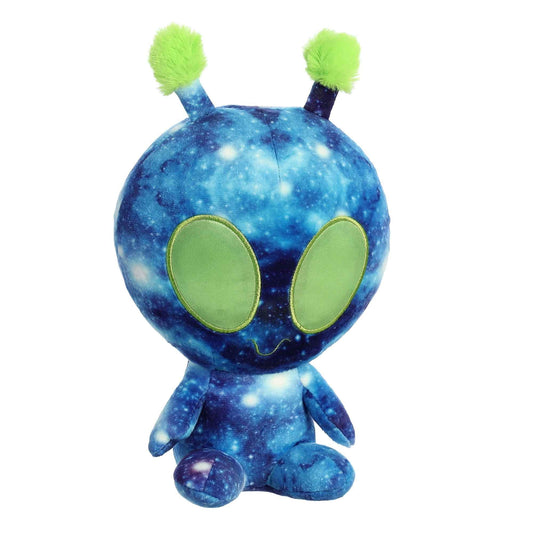 Aurora Nebula alien plush in gift-ready packaging