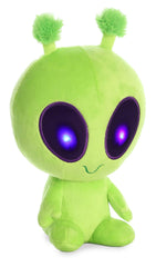 Aurora Interstellar Cuties left-foot squeeze activates color-changing lights.