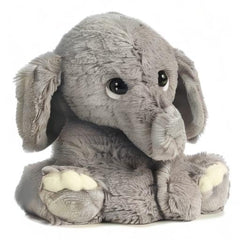 Aurora Lil Benny Phant plush with soft ears, ideal bedtime companion.