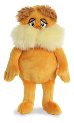 Aurora Lorax plush 11-inch orange stuffed animal for imaginative play.