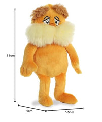 Aurora Lorax plush ideal for imaginative play and storytelling.