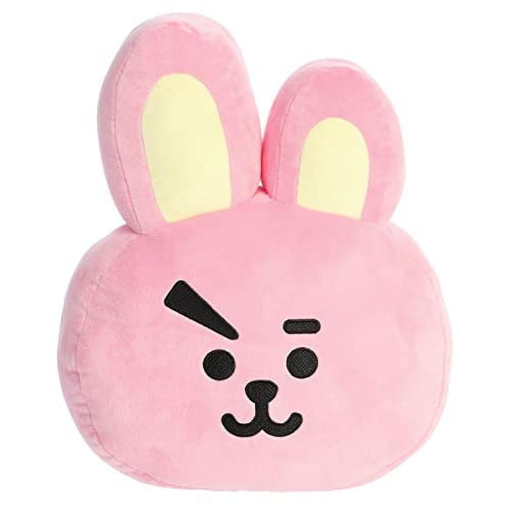 Aurora Lovable BT21 Cooky stuffed doll pink full-body view for display or cuddling