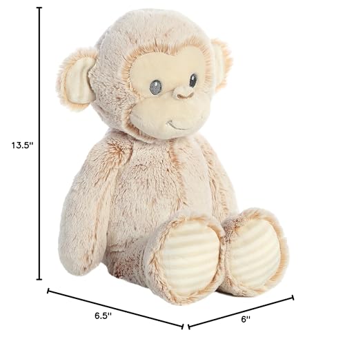 Aurora Marlow Monkey plush, fabric detail, high-quality materials for endless cuddles.