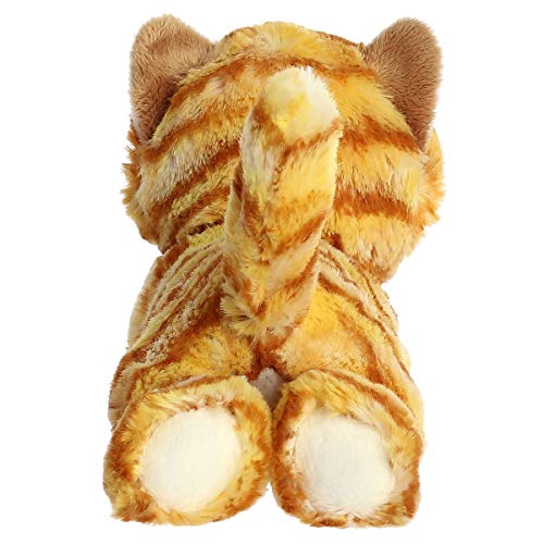 Aurora Ginger Cat soft fabric detail highlighting deluxe materials and softness