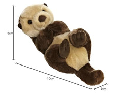 Aurora Miyoni sea otter decor-friendly plush for bedrooms.