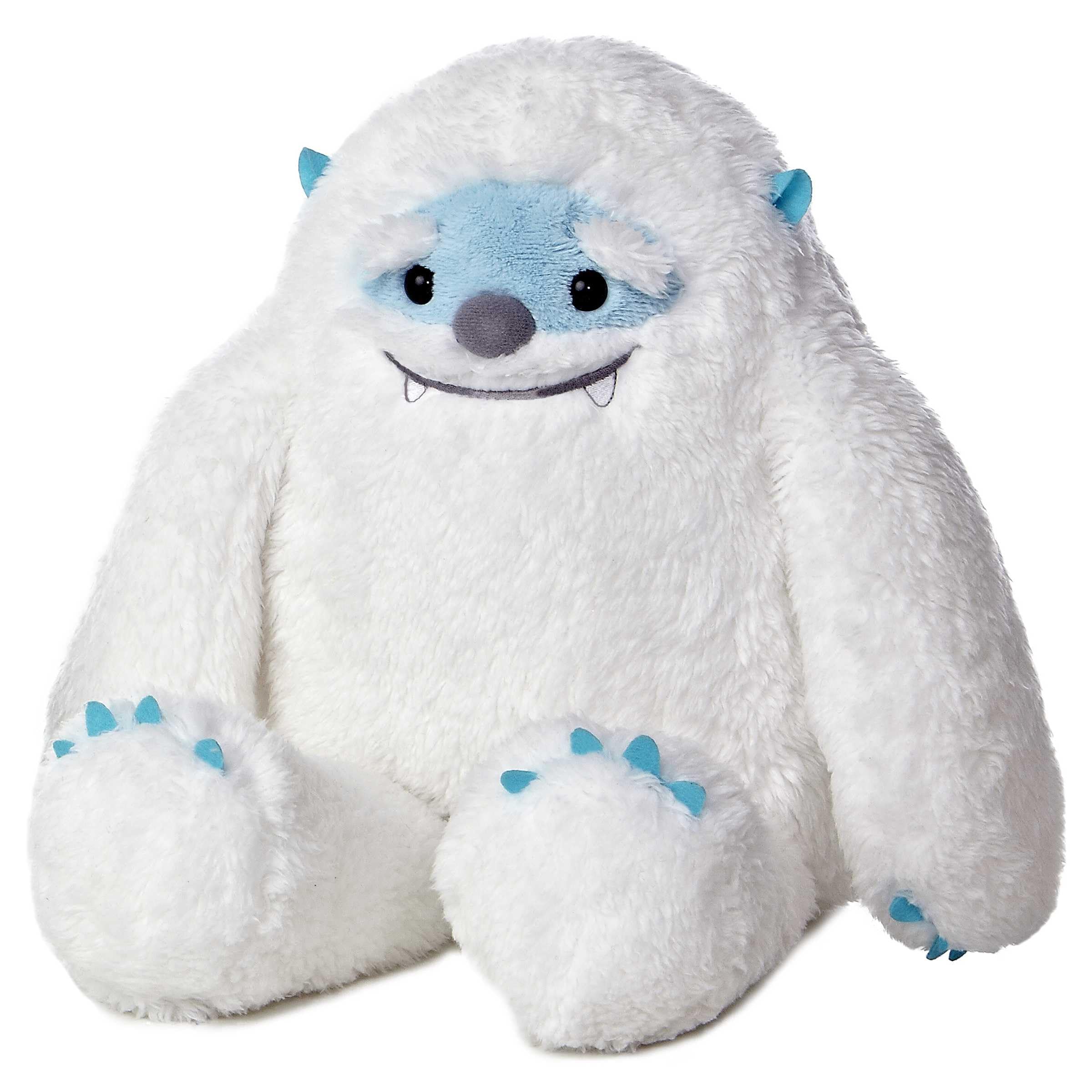 Aurora Yulli Yeti plush with embroidered features for a friendly look