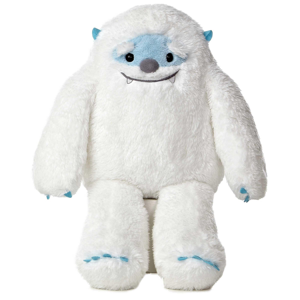 Aurora Yulli Yeti stuffed animal with lock-washer safety eyes