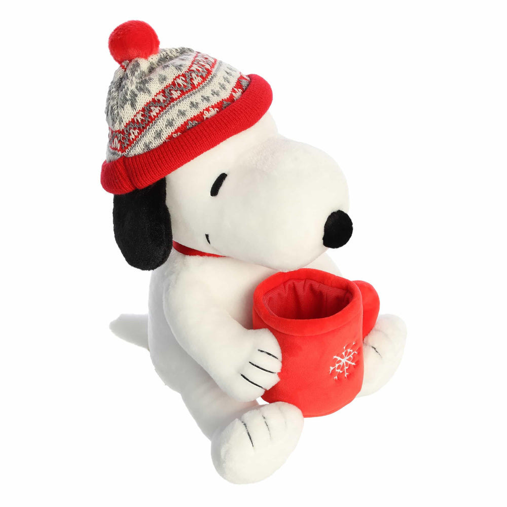 Aurora officially licensed Snoopy toy, 12 inches of cuddly charm for holiday gifting.