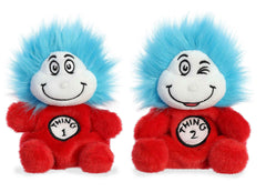 Aurora Palm Pals Thing 1 mischief pose, a cuddly desk companion for fans.