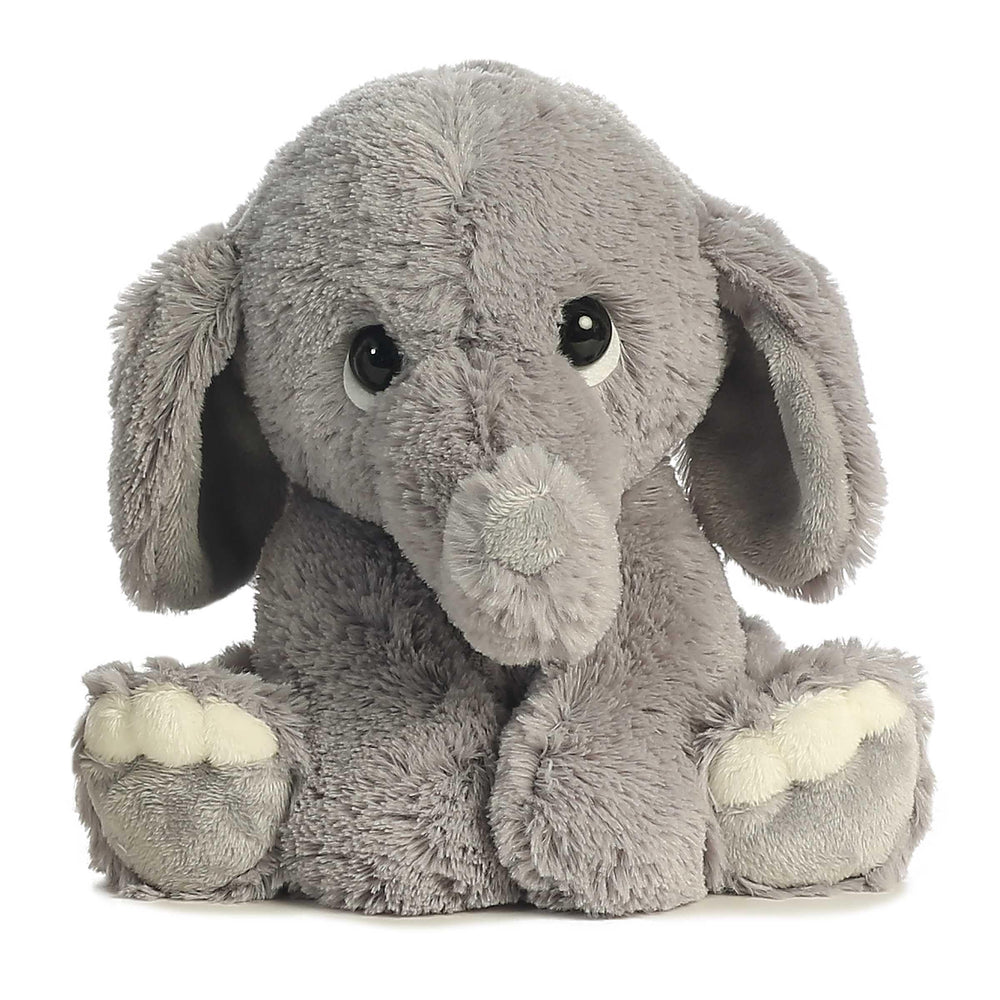 Aurora Playful Lil Benny Phant plush in gray, soft cuddly toy for imaginative play.