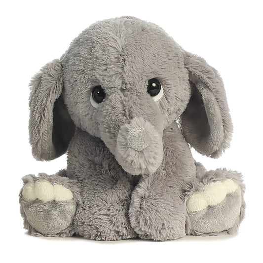Aurora Playful Lil Benny Phant plush in gray, soft cuddly toy for imaginative play.