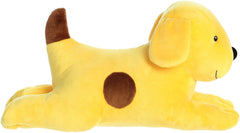 Aurora Playful Spot plush face detail inviting hugs and imaginative play.