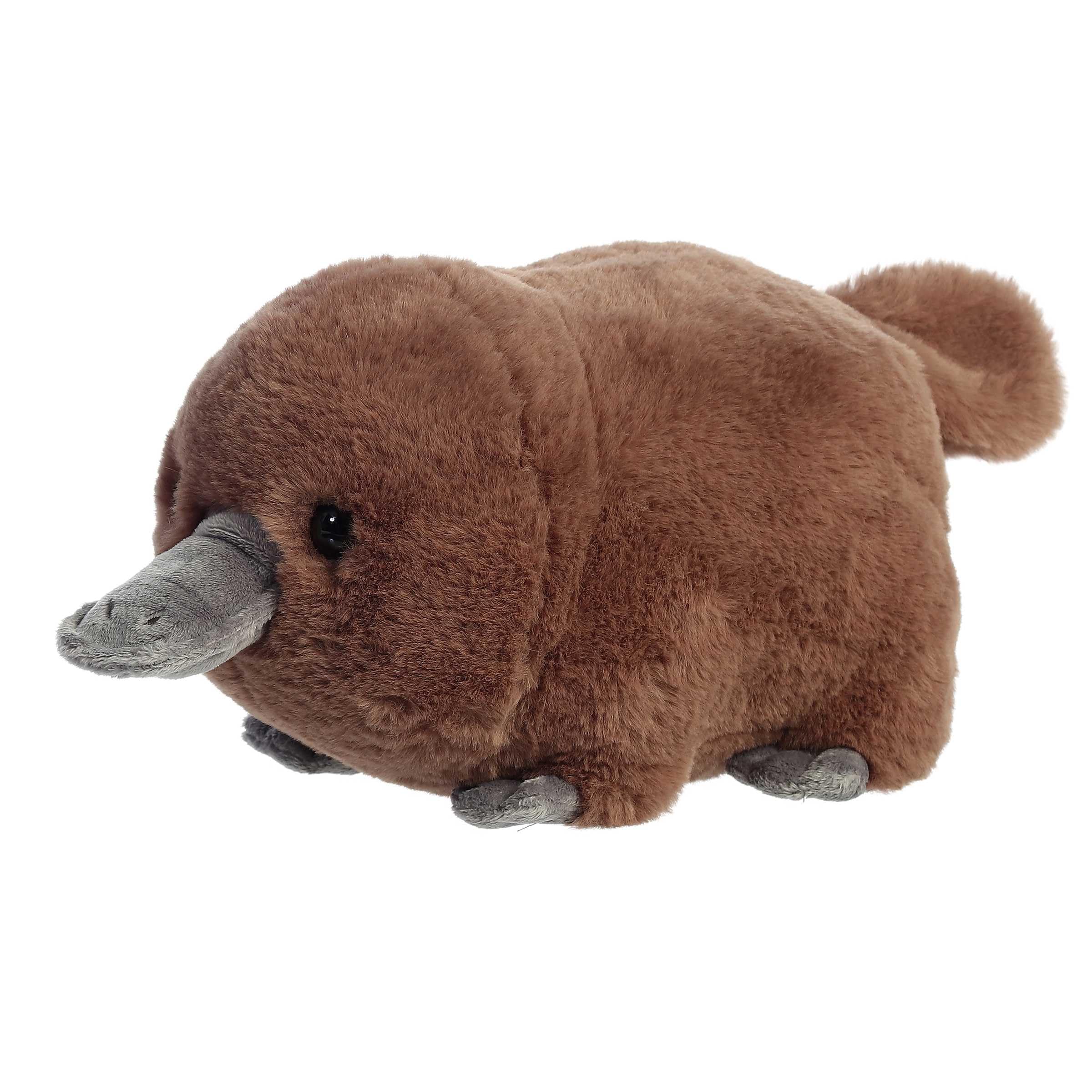 Aurora Pongo Platypus plush is a huggable companion for kids and adults alike.