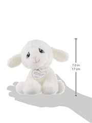 Aurora Precious Moments heart-tag detail with inspirational message.