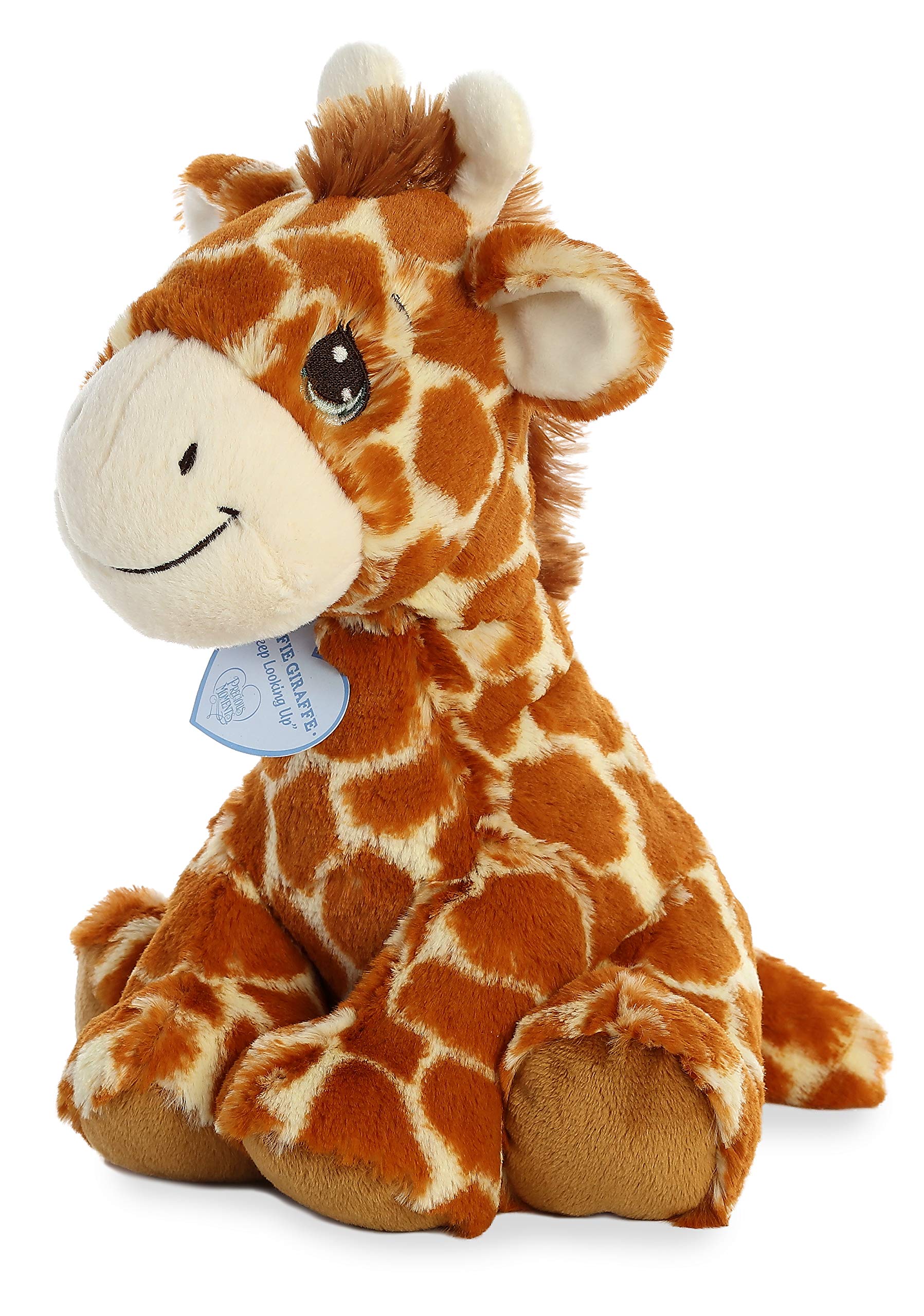 Aurora Raffie Giraffe plush showing soft fur texture for cozy hugs during storytime.
