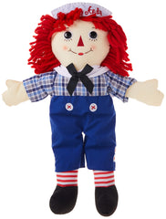 Aurora Raggedy Andy classic doll side view showing timeless outfit details