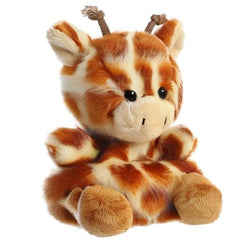 Safara Giraffe plush packaged as a gift ready item