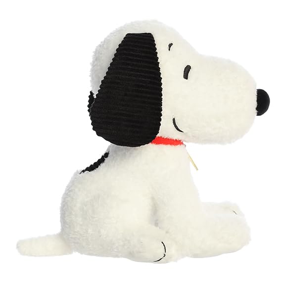 Aurora Snoopy commemorative hang tag highlighting the limited edition milestone.