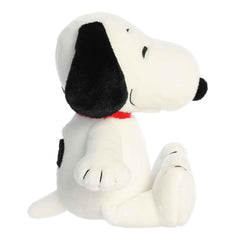 Aurora Snoopy floppy legs on a 12in plush invite poseable display.
