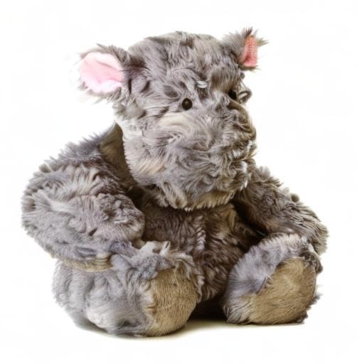 Aurora Snuggly Tubbie Wubbies Hippo bean pellets provide stable weight for hugs.