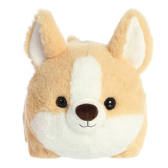 Aurora Spudsters Colby Corgi plush round shape ideal for cozy playtime.
