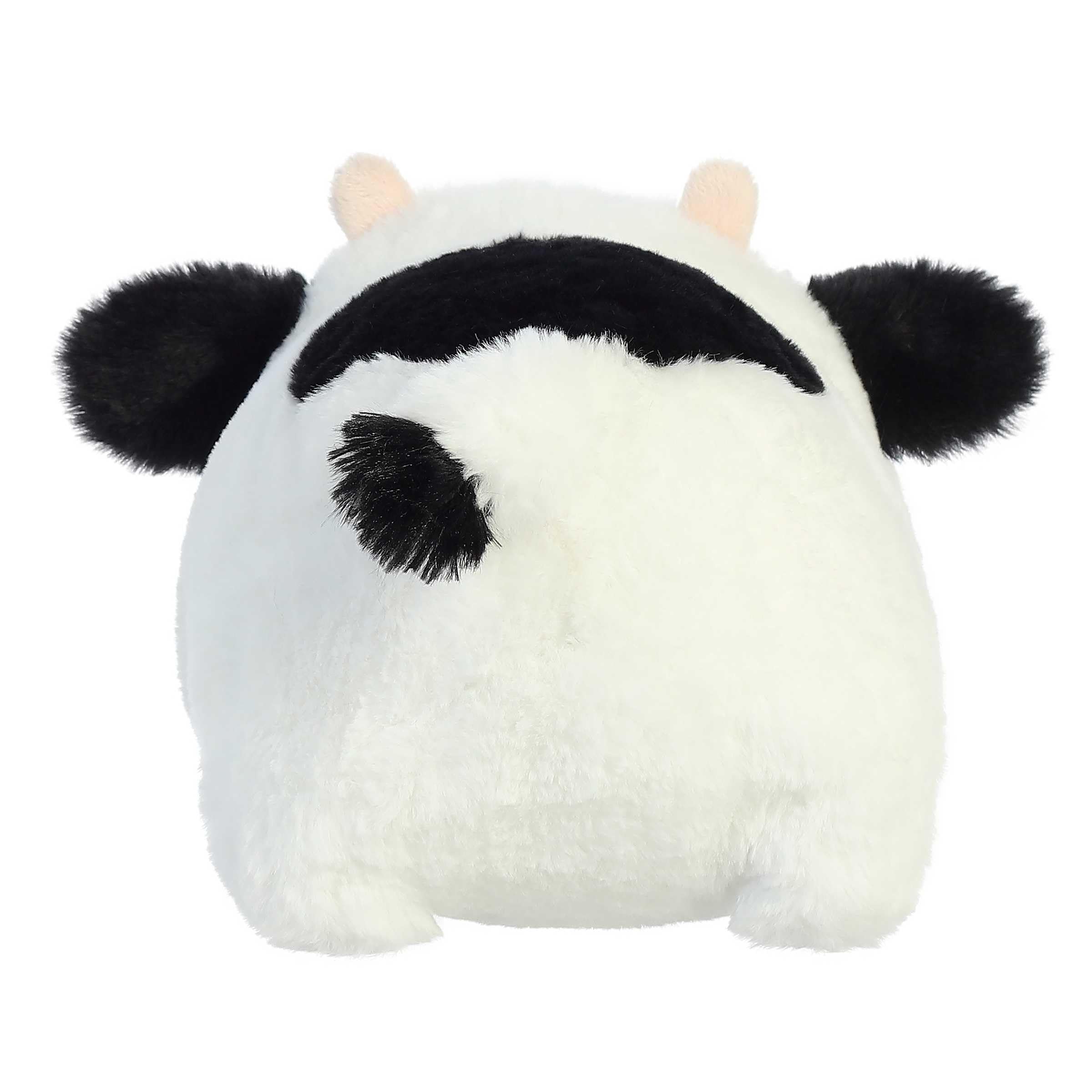 Aurora Spudsters Tutie Cow plush face detail highlighting soft materials