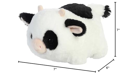 Aurora Spudsters Tutie Cow plush packaging display suitable for gifting