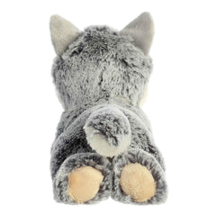 Aurora Winter Wolf resting pose invites quick, gentle play sessions.