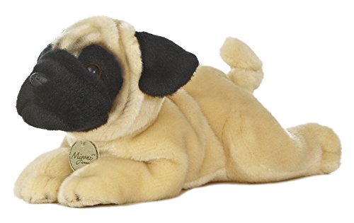 Aurora Miyoni 11-inch pug airbrush detail close-up highlighting quality craft