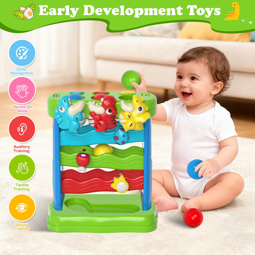 AuroTops lights and sounds enrich multi-sensory play.