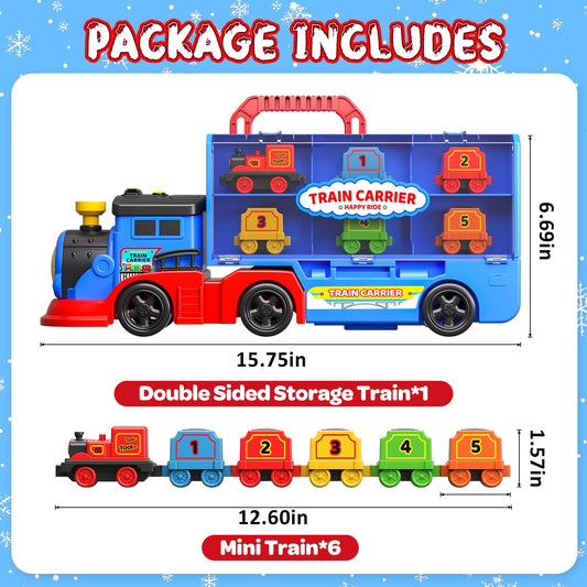 AuroTops magnetic train cars 1-5 connect easily for extended train adventures.