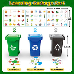 AuroTops mini blue trash bin adds variety to sorting challenges