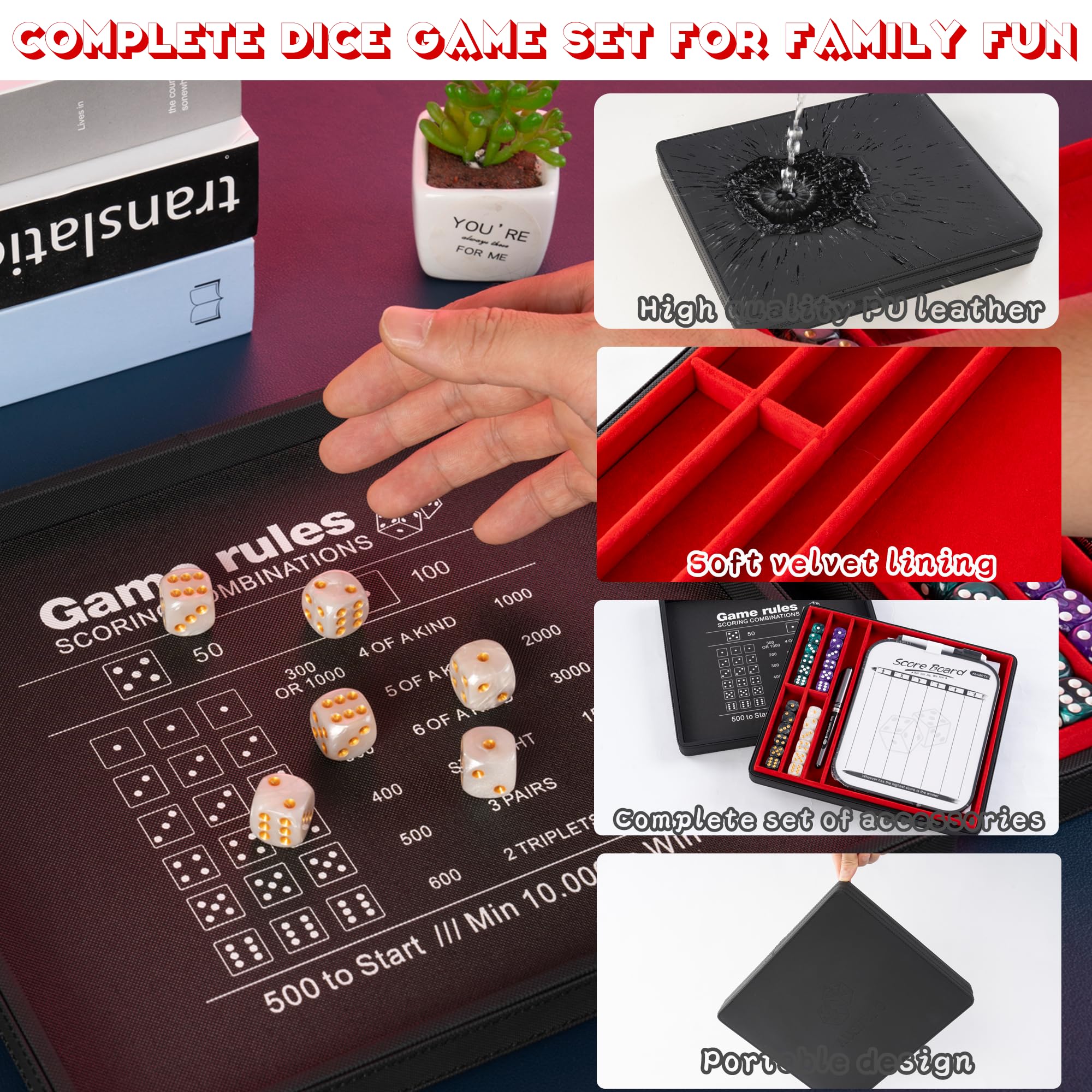 AUSIIBTO magnetic enclosure keeps contents secure during travel.