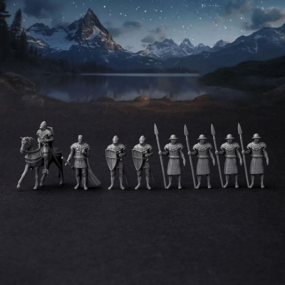 AUSPDICE AF676 DND-compatible camp set fits diverse RPG scenarios.