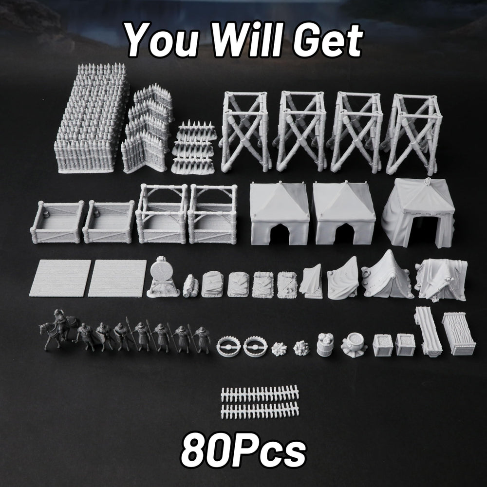 AUSPDICE AF676 figures offer accurate scale for battles.