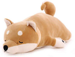 Auspicious Beginning 30-inch Shiba Inu plush for large cuddles and cozy decor