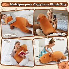 Auspicious Beginning Capybara plush gift-ready, ideal for gifting
