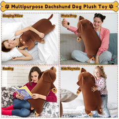 Auspicious Beginning durable stitched dachshund plush built for everyday use.