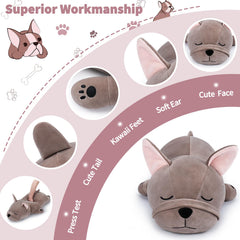 Auspicious Beginning plush in pillow form for cozy naps.