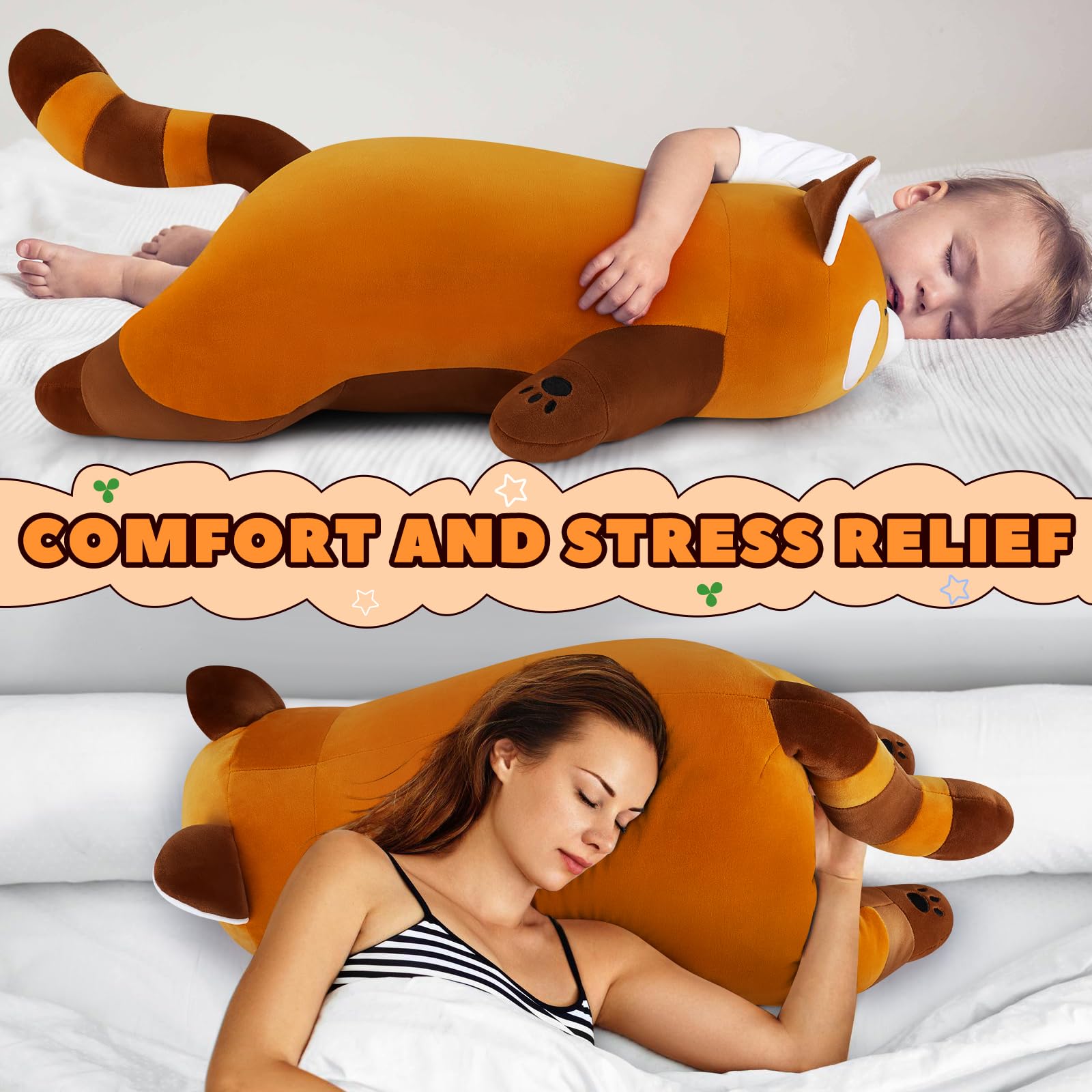 Auspicious Beginning red panda plush in room decor adds warmth and whimsy