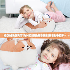 Auspicious Beginning vacuum-packed plush; unfolds to fluffy comfort after opening