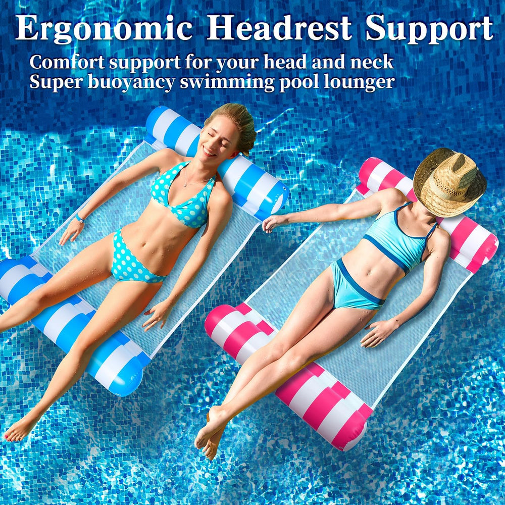 Auspicious Rain 51.2-by-27.6-inch float stays roomy for single or duo use.